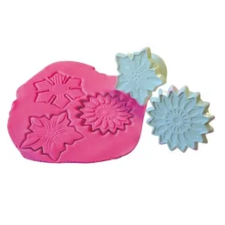 Découpoirs fleurs assorties Patisdécor (x 4)