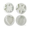 Découpoirs éjecteurs fruits assortis Patisdécor (x 4)
