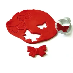 Découpoirs éjecteurs Papillons assortis Patisdécor (x 3)