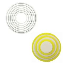 Découpoirs ronds assortis PME (x 6)