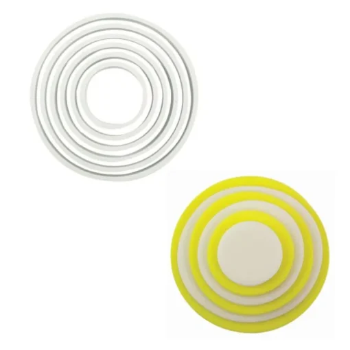 Découpoirs ronds assortis PME (x 6)