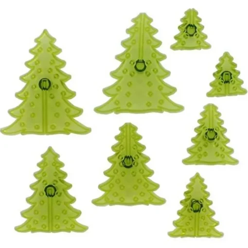 Découpoirs Sapins 3 D (jeu de 8)