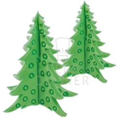 Découpoirs Sapins 3 D (jeu de 8)