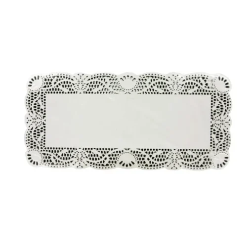 Dentelle blanche 34 x16 cm (x 250)