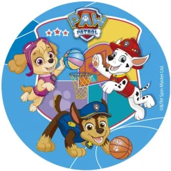 Disque gâteau en azyme Pat Patrouille 15,5 cm