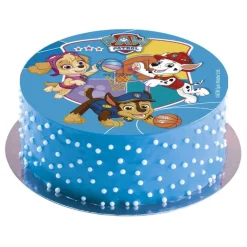 Disque gâteau en azyme Pat Patrouille 15,5 cm