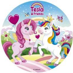 Disque gâteau en azyme Tesia & Friends 15,5 cm