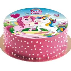 Disque gâteau en azyme Tesia & Friends 15,5 cm