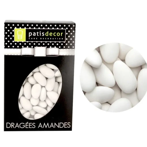 Dragées amandes alsace blanches 500 g