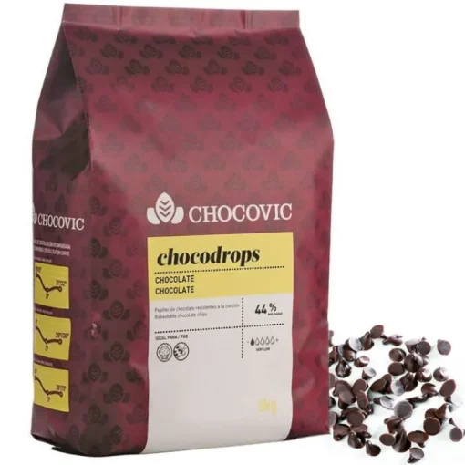 Drops de chocolat noir 44% 5 Kg