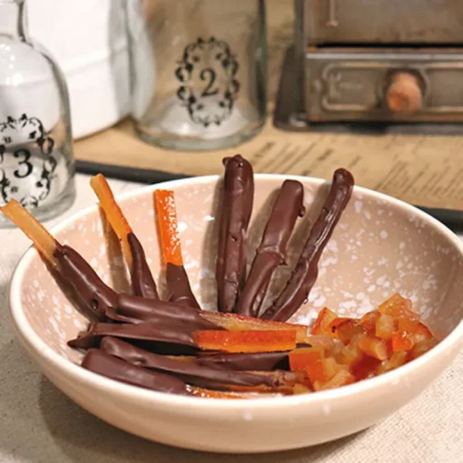 Ecorces d'oranges confites 145 g