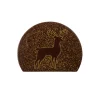 Embouts de bûches chocolat silhouette renne (x40)