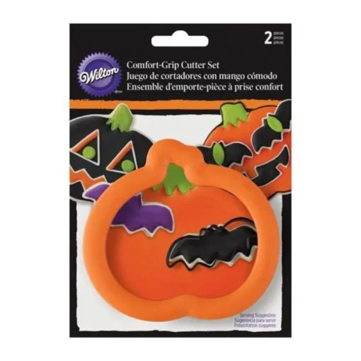 Emporte-pièces Halloween assortis citrouille Comfort Grip Wilton (x 2)