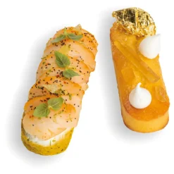 Exoglass 48 tartelettes oblong spécial fonceuse à pâte 13x4 cm
