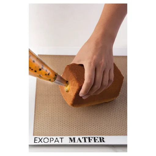 Exoglass cake à fourrer avec tube diamètre 25 mm 30x8x8 cm