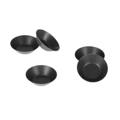 Exopan 25 tartelettes rondes unies creuses 6,5 cm
