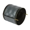 Exopan pâté en croûte rond à chevrons hauteur 9 cm diamètre 20 cm