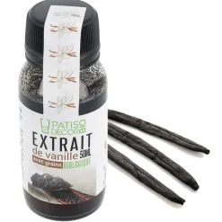 Extrait de vanille biologique avec graines 50 ml