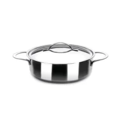 Faitout inox avec couvercle