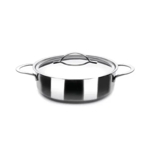 Faitout inox avec couvercle