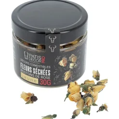 Fleurs séchées de roses jaunes 30 g