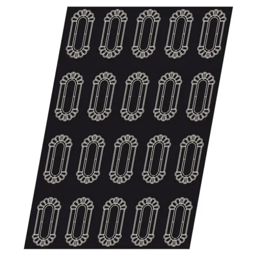 Flexipan 60x40 plaque de 20 brioches longues à côtes 11,3x8,1 cm