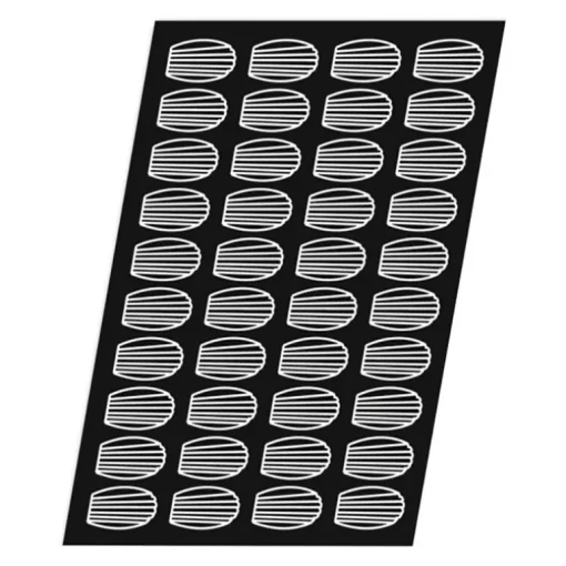Flexipan 60x40 plaque de 40 madeleines 7,8x4,7 cm