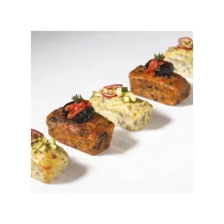 Flexipan 60x40 plaque de 56 mini-cakes droits bouchée 5x2,5 cm