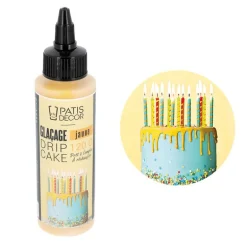 Glaçage pour drip cake jaune 120 g
