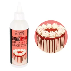 Glaçage pour drip cake rubis 180 g