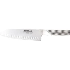 Global série G couteau santoku G80 alvéolé 18 cm