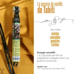 Gousse de Vanille Tahiti (x2)