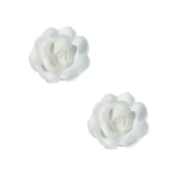 Grandes roses blanches en azyme (x 6)