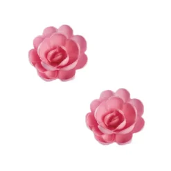 Grandes roses roses en azyme (x 6)