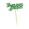 Inscription "Joyeuses Pâques" sur pique (x10)