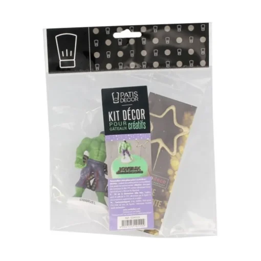 Kit décor gâteau Hulk