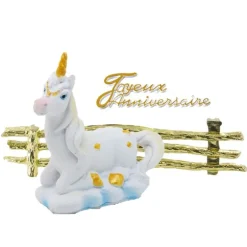 Kit Décor gâteau Licorne couchée