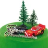 Kit décor gâteau voiture de course