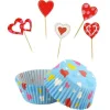 Kit décors cupcakes Saint-Valentin