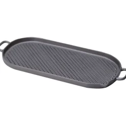 Le Chasseur grill ovale à anses 53 x 23 cm