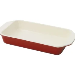 Le Chasseur plat à rôtir rouge 39 x 22 cm