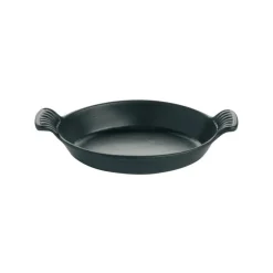 Le Chasseur plat ovale noir 25 cm