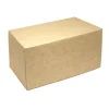 Lot de boîte à buche en kraft (x50) - 20 x 11,5 x 10,5 cm