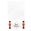 Lot sachets motif Casse-Noisettes + liens - 14 x 23 cm (x10)