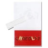 Lot sachets motif chocolat + liens - 14 x 23 cm (x10)