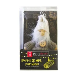 Lutin de Noël gris