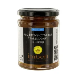 Marrons confits d'Aubenas au sirop Imbert 370 g