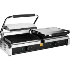 Matfer grill fonte rainurée double 4,4 KW