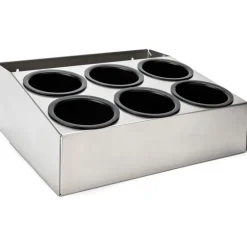 Matfer roll box inox 6 bols 38x36 cm