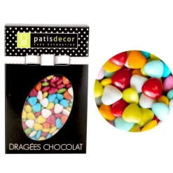 Mini coeurs chocolat assortis 500 g